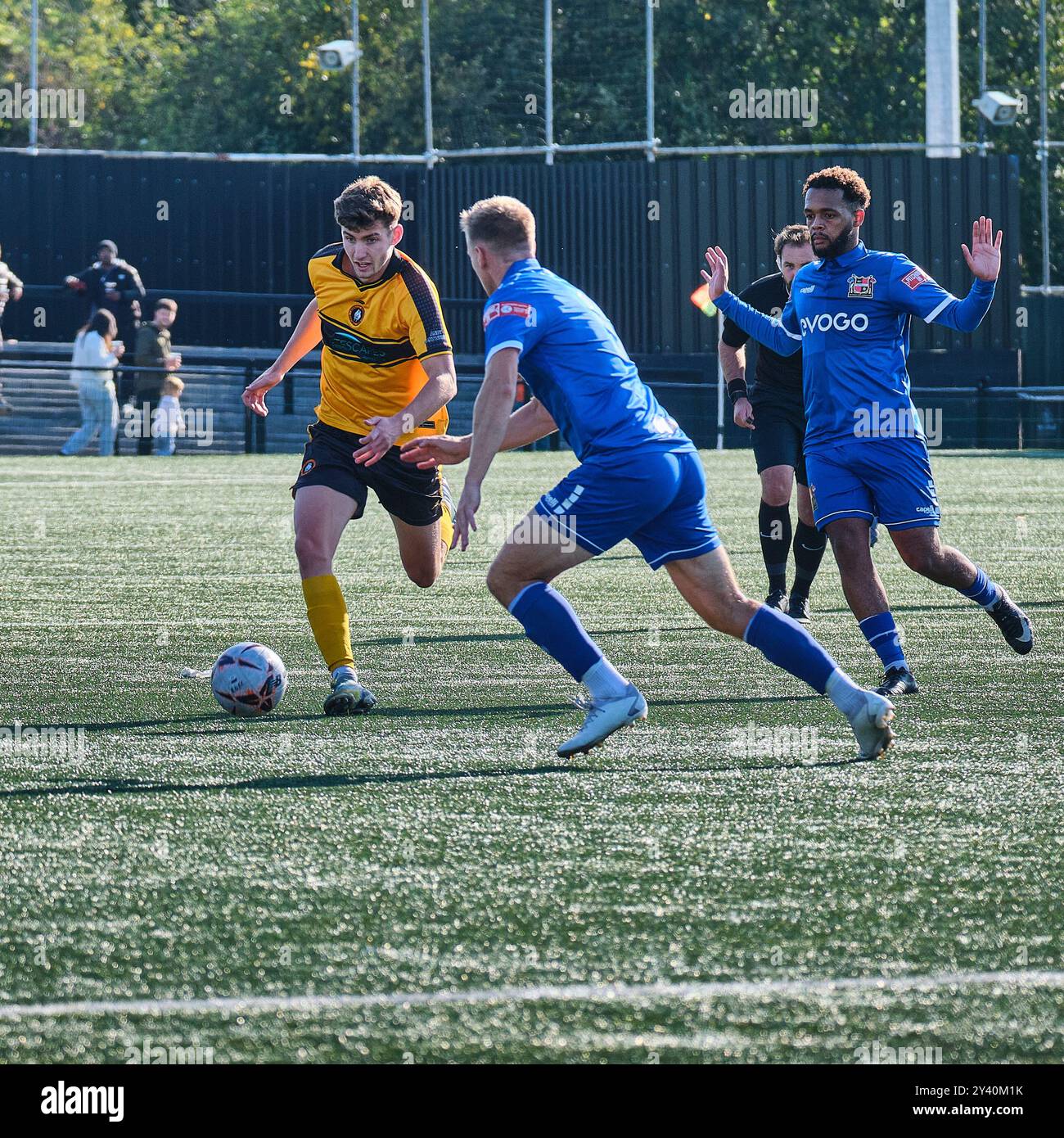 Rushall Olympic contro Sheffield FC fa Cup (secondo pareggio di qualificazione) Foto Stock