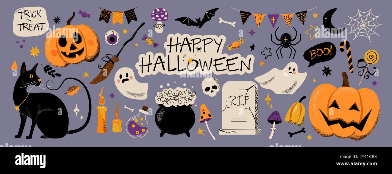 Modello Di Progettazione Del Partito Di Halloween, Con La Strega Zombie Zucca 99296929