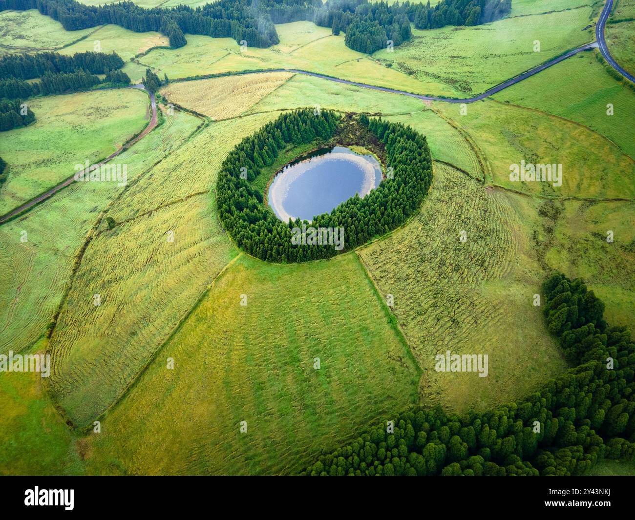 L'occhio, nelle Azzorre Foto Stock