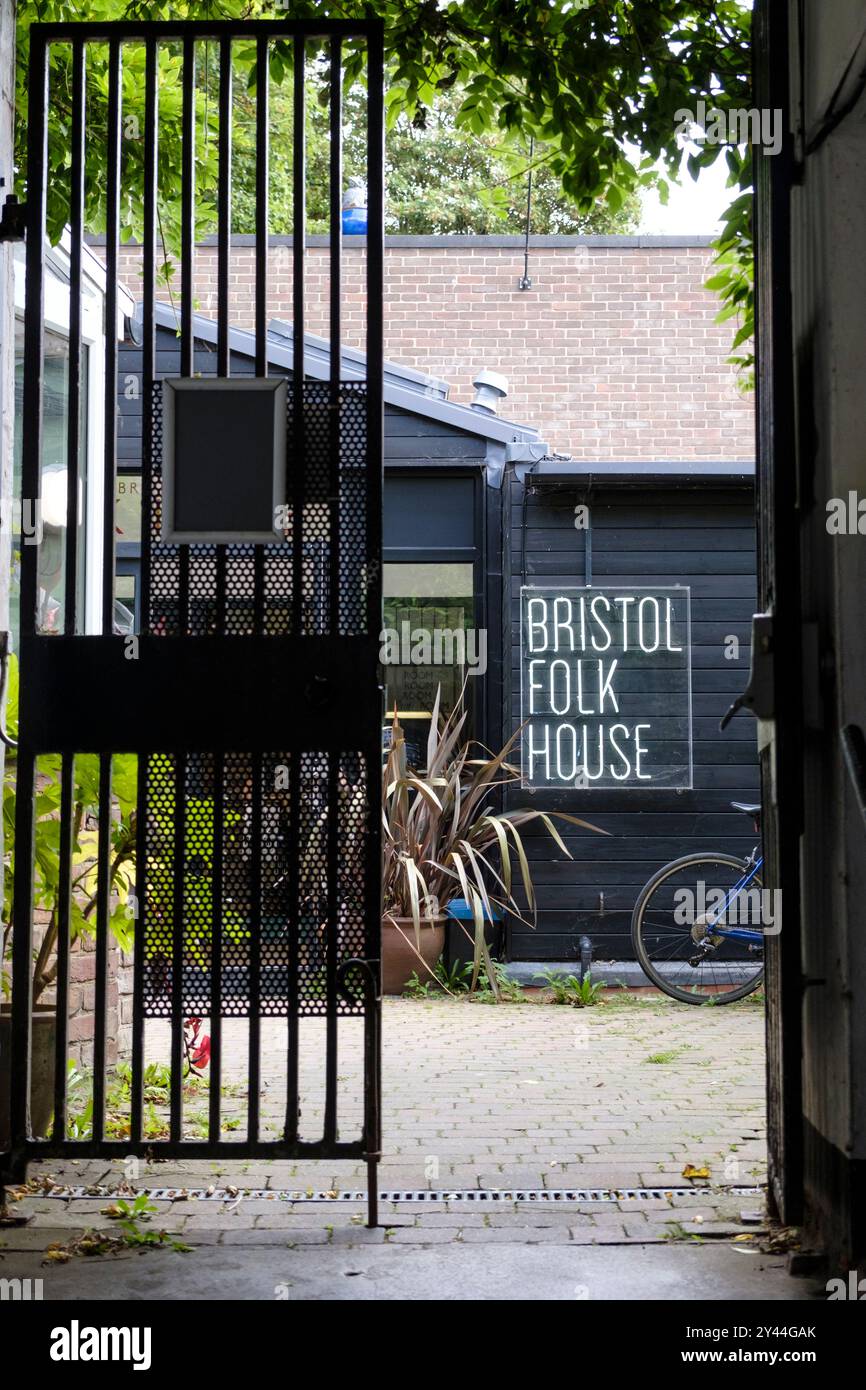 Bristol Folk House a Park St Bristol Regno Unito. Centro educativo per adulti e centro artistico. Foto Stock