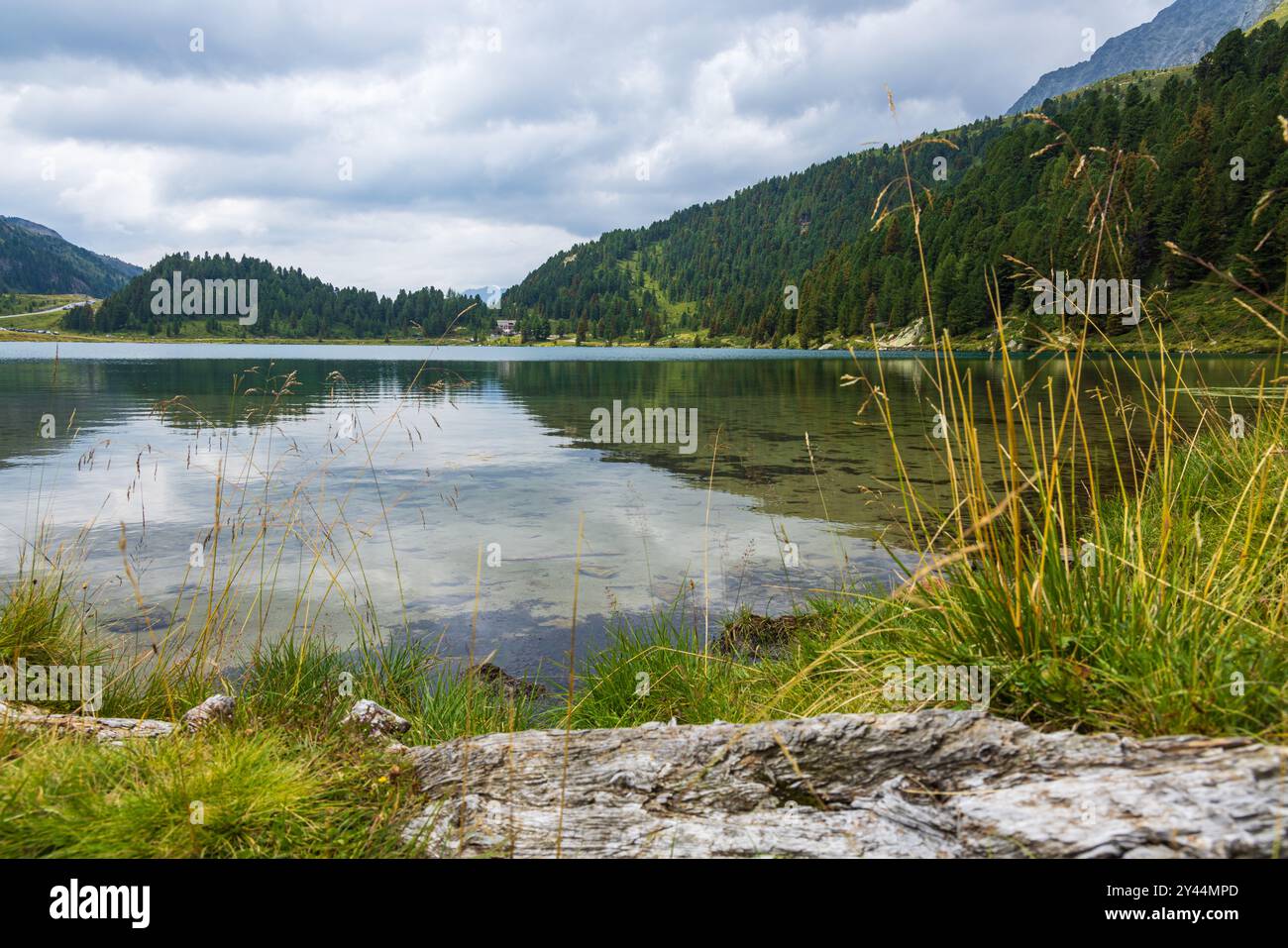 Vista sul lago Obersee - Austria Foto Stock