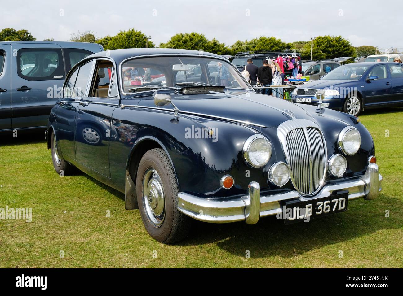 1966 MK2 Daimler V8 - John Gollop Foto Stock