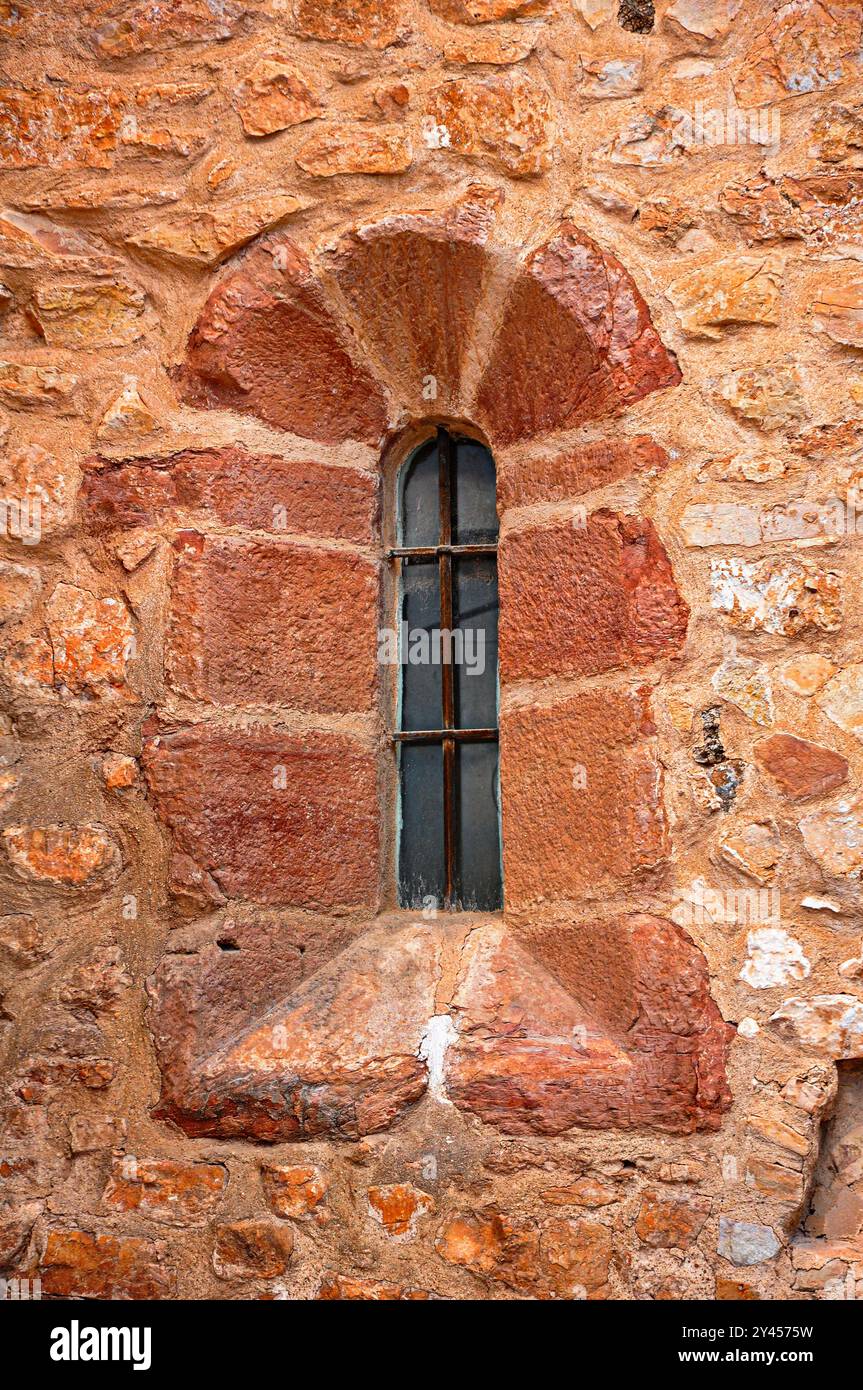 Vecchia banca agricola a campo de Criptana, prestiti agricoli chiamati Pósito in Spagna Foto Stock