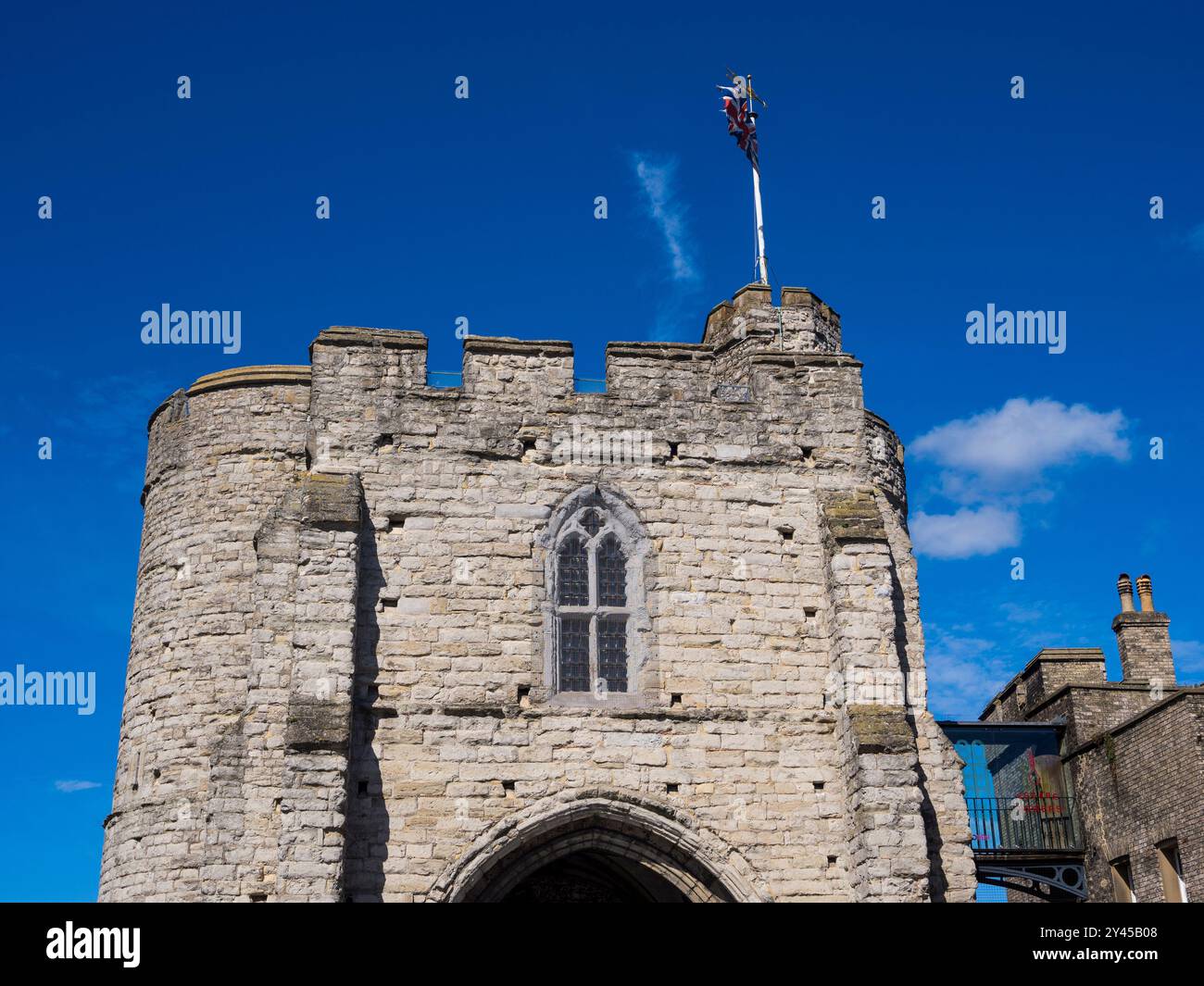 Westgate Canterbury, Museum and Viewpoint, Canterbury, Kent, Inghilterra, REGNO UNITO, REGNO UNITO. Foto Stock