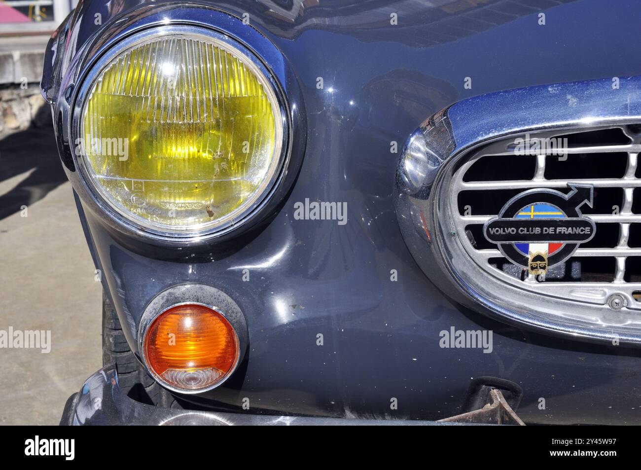 Volvo club auto d'epoca Foto Stock
