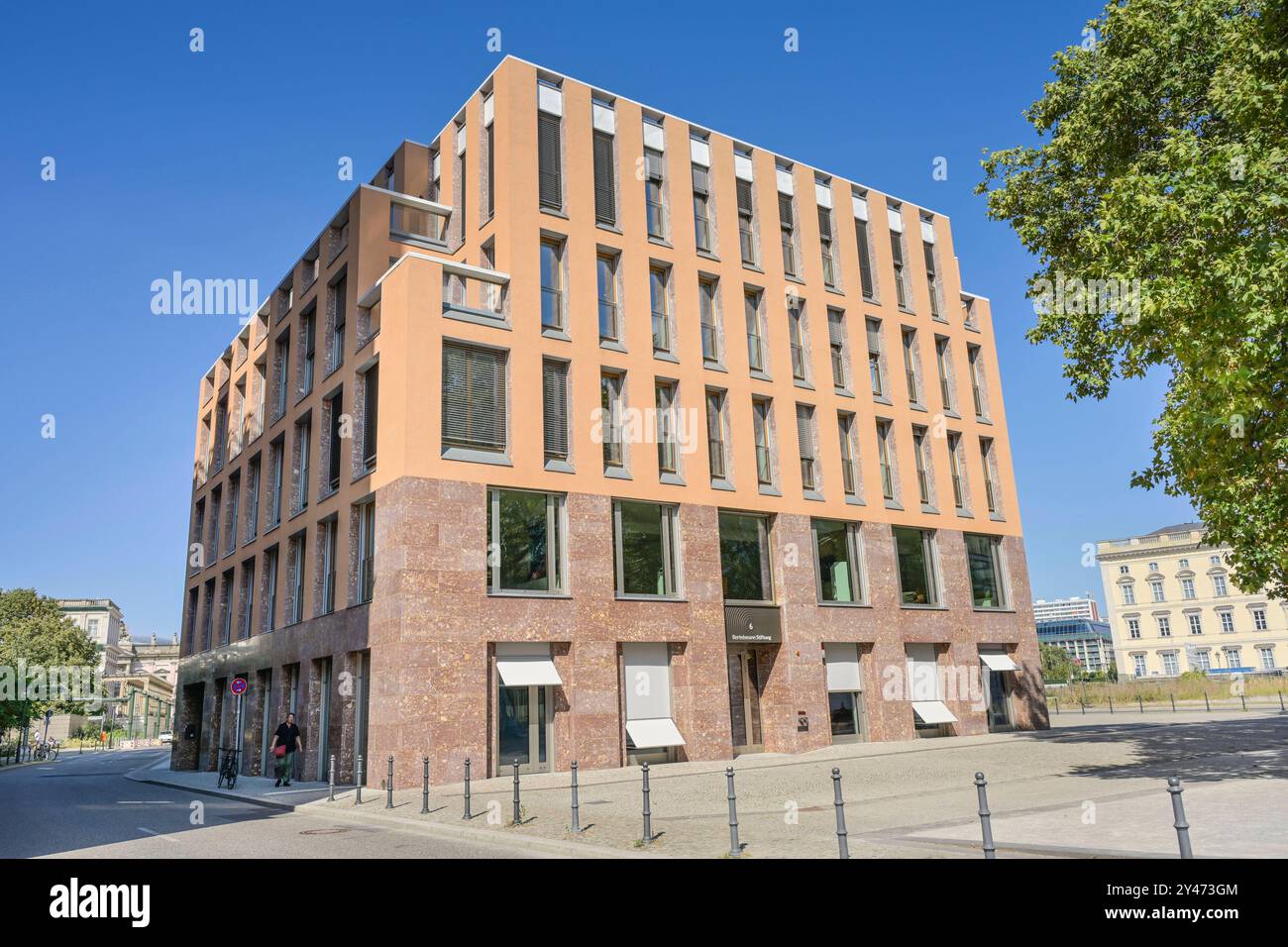 Bertelsmann Stiftung, Haus Berlin, Werderscher Markt 6, Mitte, Berlino, Deutschland *** Bertelsmann Stiftung, Haus Berlin, Werderscher Markt 6, Mitte, Berlino, Germania Foto Stock