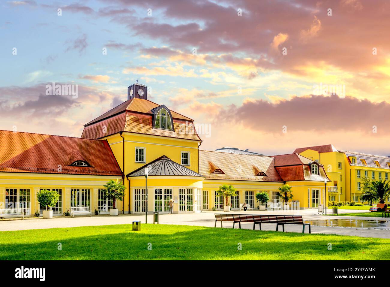 Città vecchia di Bad Hersfeld, Germania Foto Stock