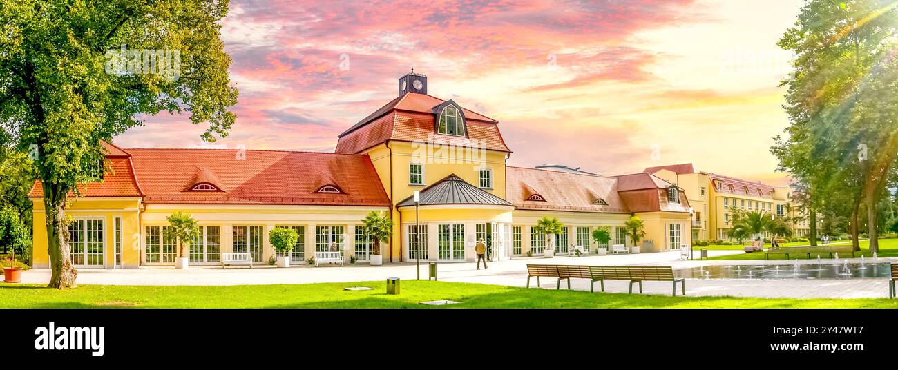 Città vecchia di Bad Hersfeld, Germania Foto Stock