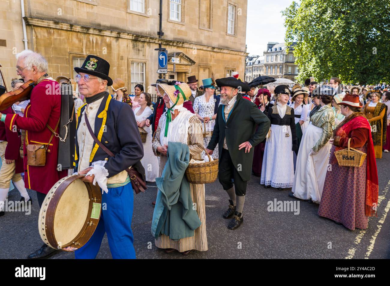 Jane Austen Festival. Bagno. 2024 Foto Stock