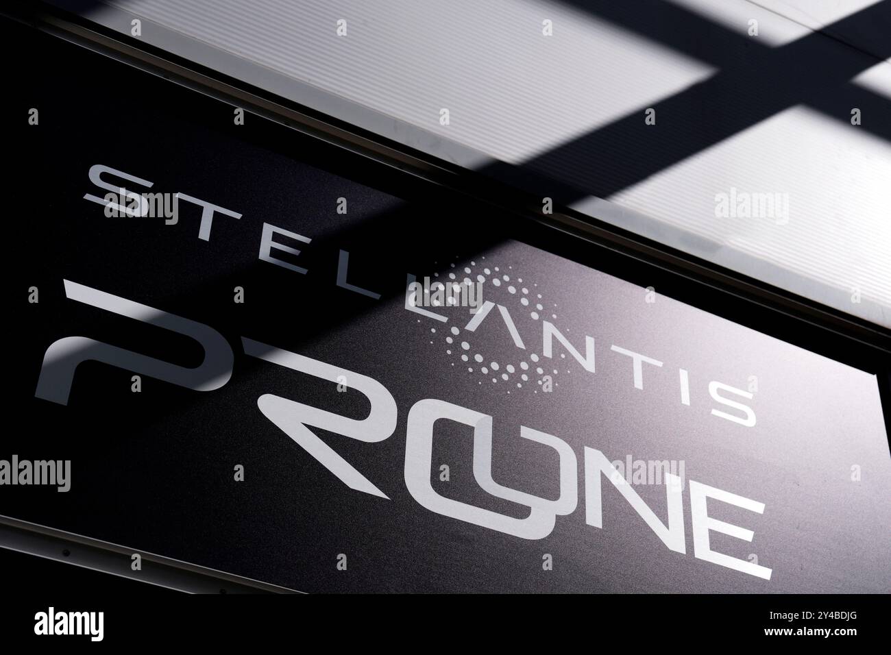 Torino, Italia. 17 settembre 2024. Stellantis ProOne Hub apre a Torino, Italia. 17 settembre 2024. (Foto di Fabio Ferrari/LaPresse) credito: LaPresse/Alamy Live News Foto Stock