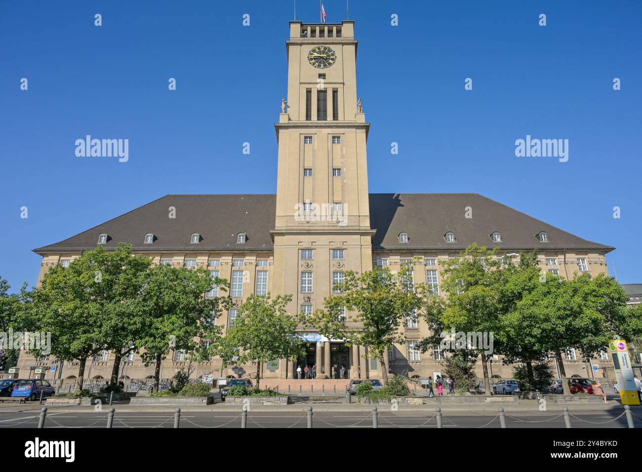 Rathaus Schöneberg, John-F.-Kennedy-Platz, Schöneberg, Berlino, Germania Foto Stock