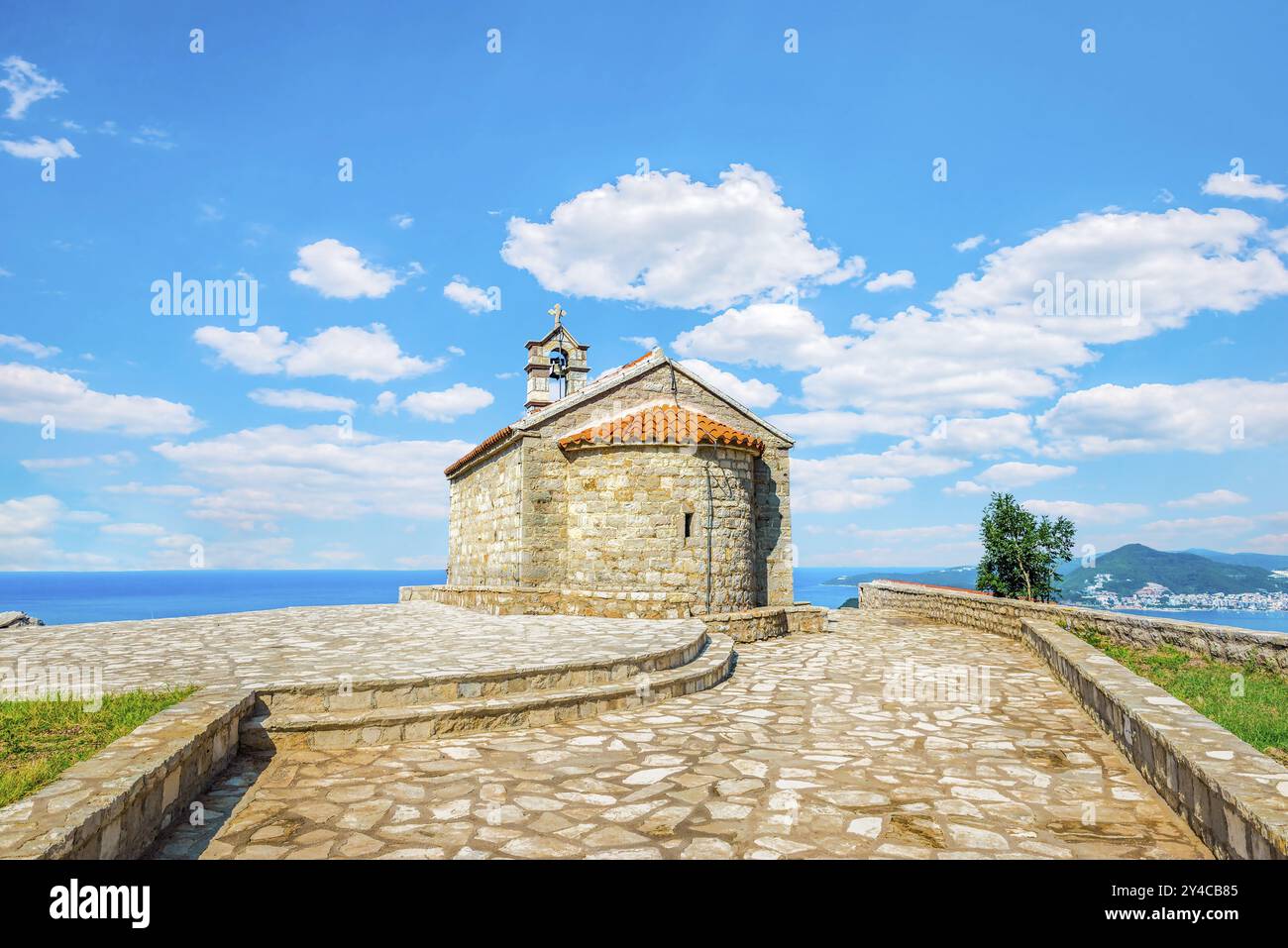 Chiesa di San Sava sulla montagna in Montenegro Foto Stock