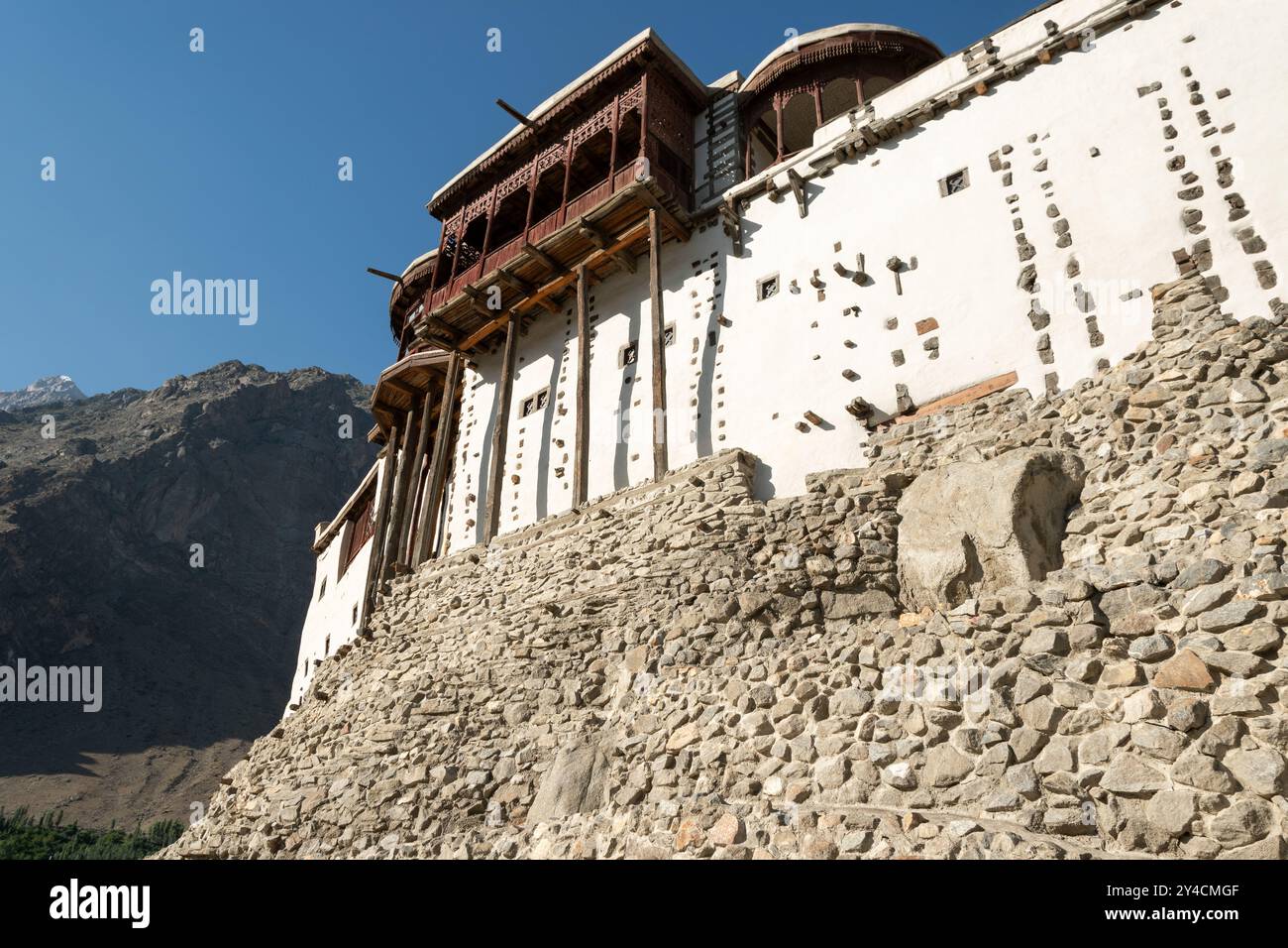 Baltit Fort, Karimabad, Pakistan Foto Stock