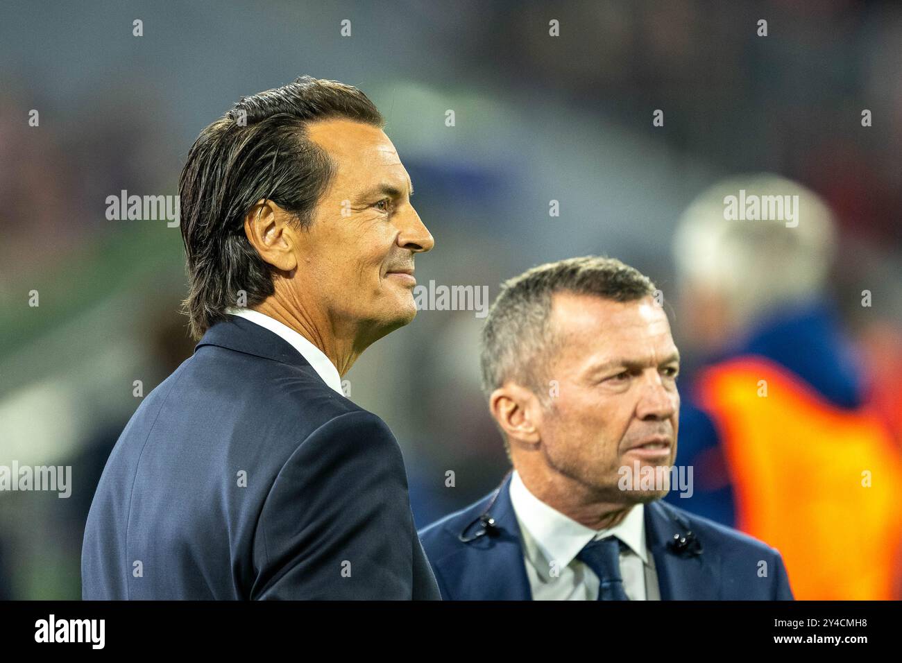 Lothar Matthaeus, GER, FC Bayern Muenchen vs. GNK Dinamo Zagabria, Fussball, Champions League, 1. Spieltag, Spielzeit 2024/2025, 17.09.2024, Eibner-Pressefoto/Sascha Walther Foto Stock