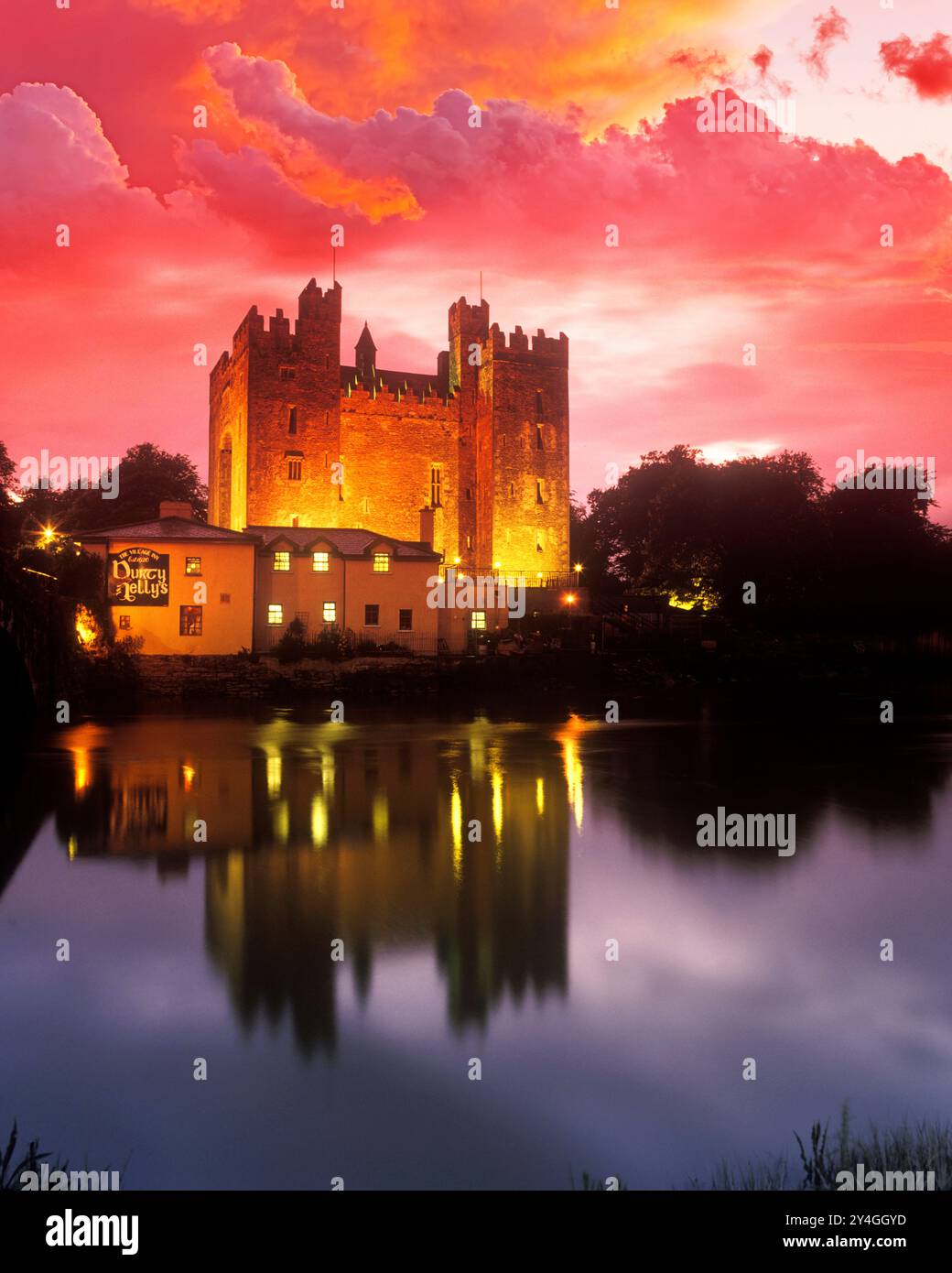 Il castello di Bunratty County Clare Irlanda Foto Stock