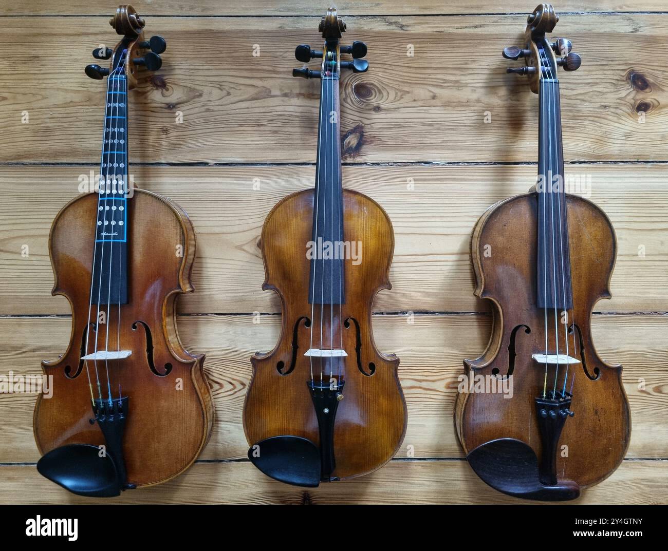 Supporto per Archetto e Arco per Violino/Viola - Aiuto Didattico per Imparare a Suonare