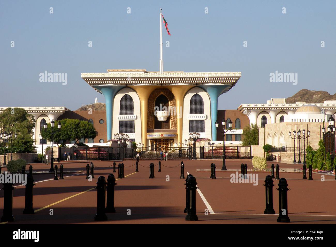 Sultan Palace, Moscato, il sultanato di Oman Foto Stock Sultan Palace, Moscato, il sultanato di Oman Foto Stock
