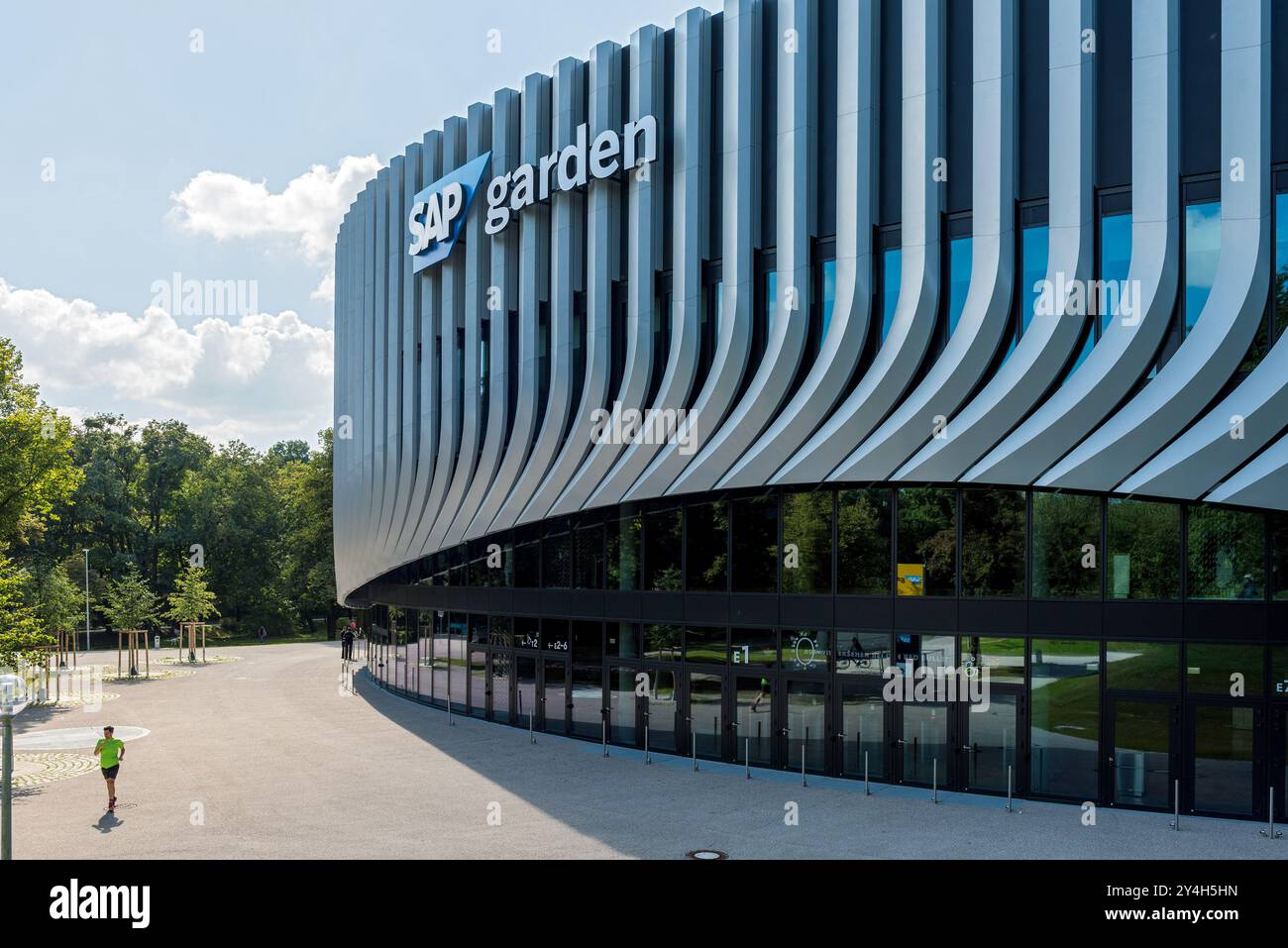 SAP-Garden Munich, Olympiapark, Germania Foto Stock