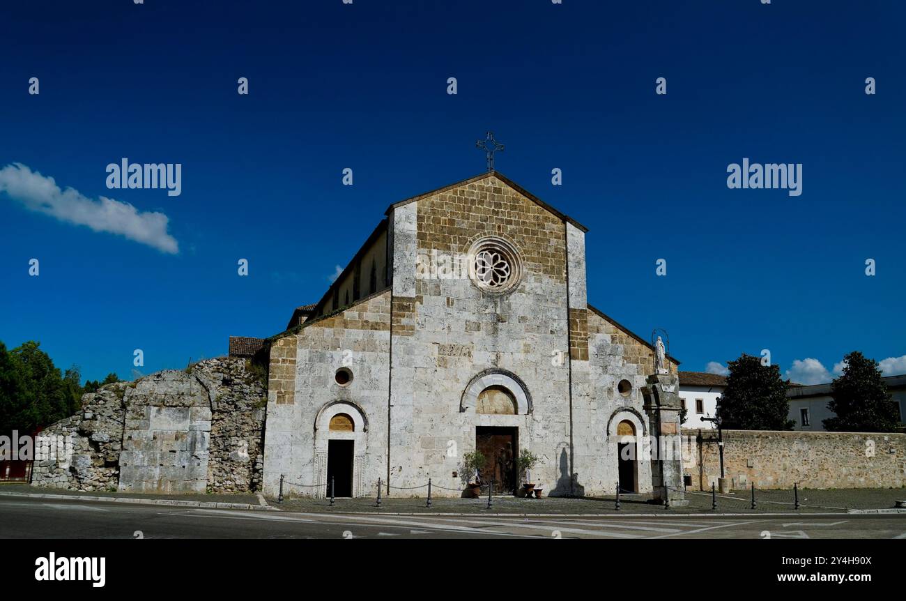 Abbazia di San Domenico Abate, Sora, Frosinone, Lazio, Italia Foto Stock