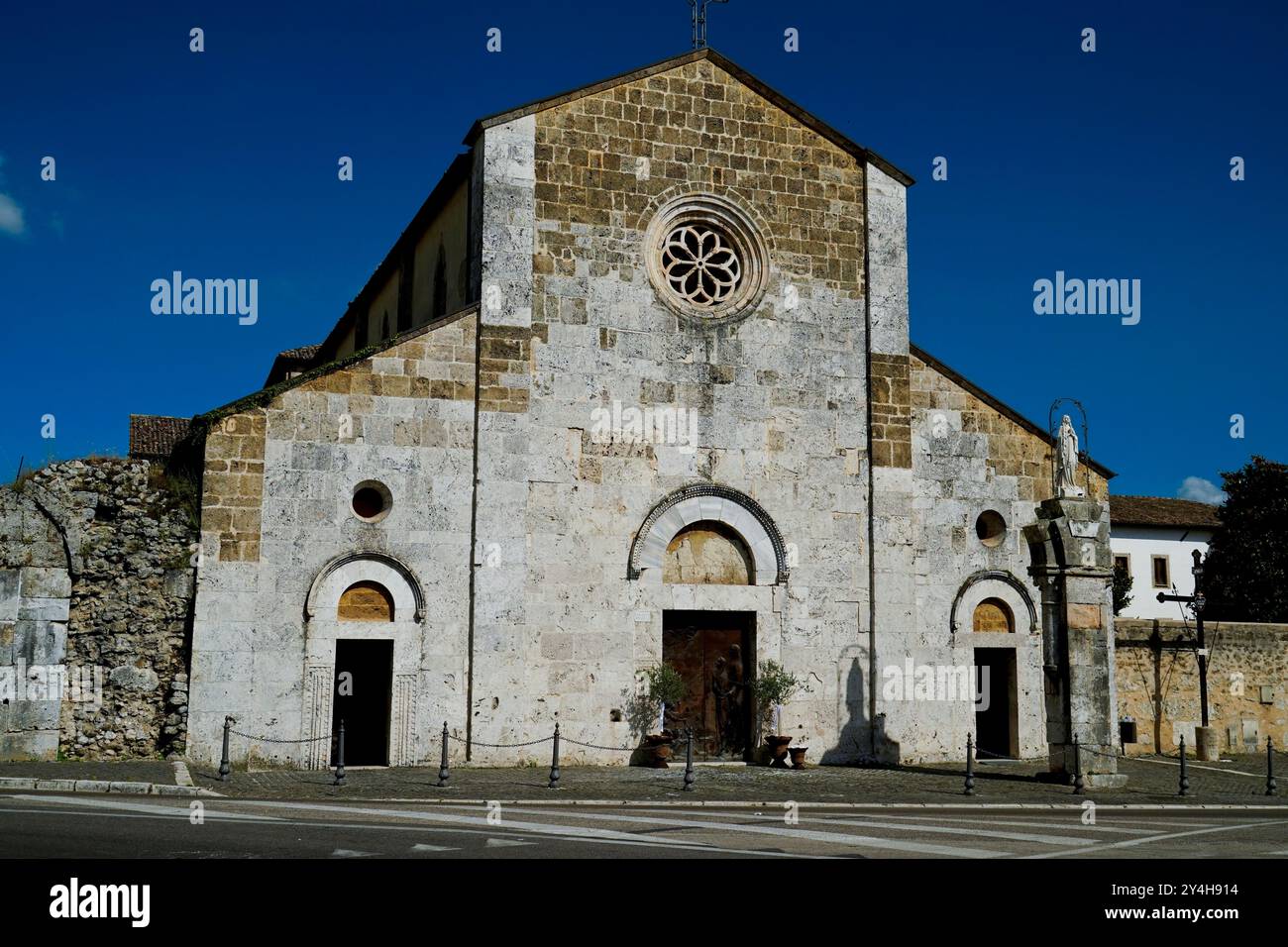 Abbazia di San Domenico Abate, Sora, Frosinone, Lazio, Italia Foto Stock