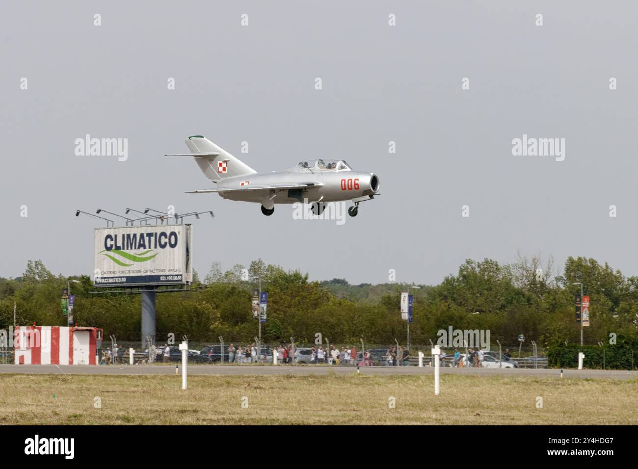 MIG 15 - Demo delle forze aeree polacche Foto Stock