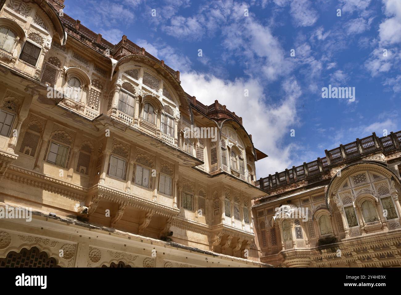 Forte di Mehrangarh a Jodhpur, India, Asia Foto Stock