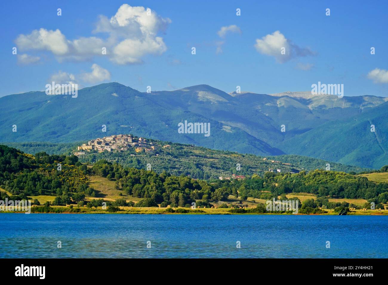 Lago Canterno, Fiuggi, Frosinone, Lazio, Italia Foto Stock