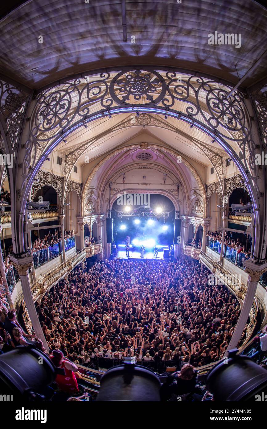 Bournemouth, Regno Unito. 18 settembre 2024. I Vamps si esibiscono alla O2 Academy Bournemouth 18.09.2024. Crediti: Charlie Raven/Alamy Live News Foto Stock