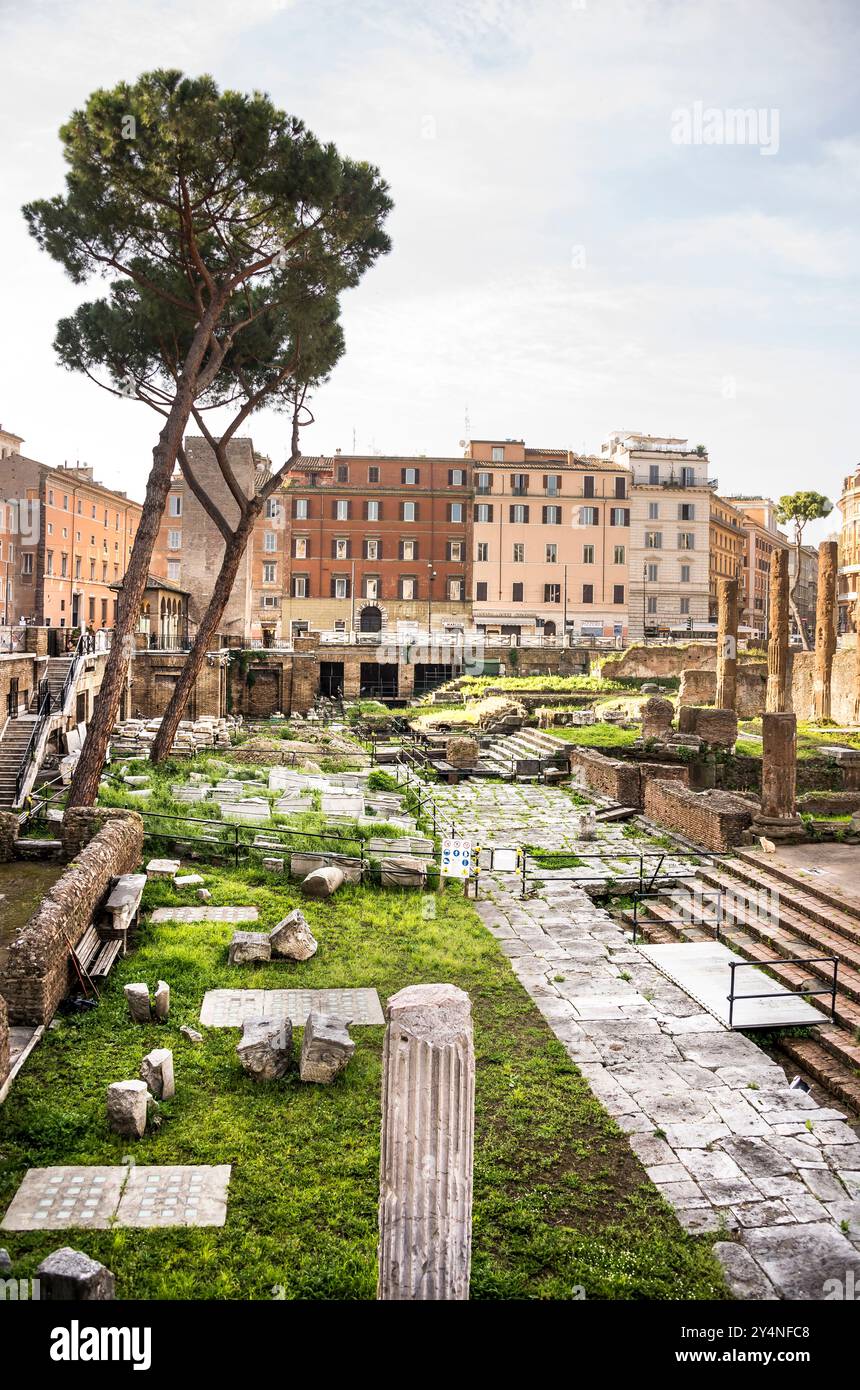 Foro Romano. Qui vi era la vita sociale della città. Roma. Italia Foto Stock
