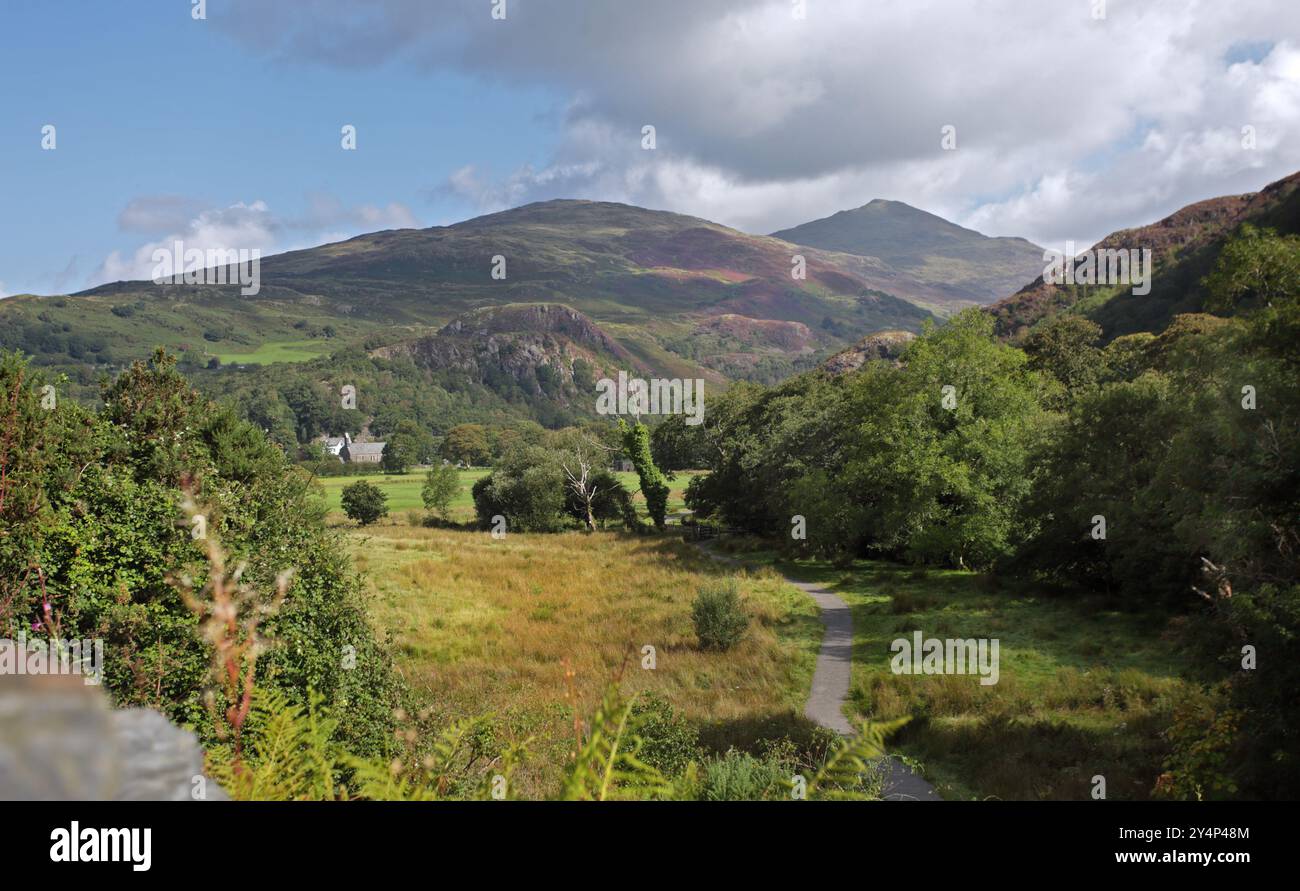 Snodwonia (Eryri), Galles del Nord Foto Stock