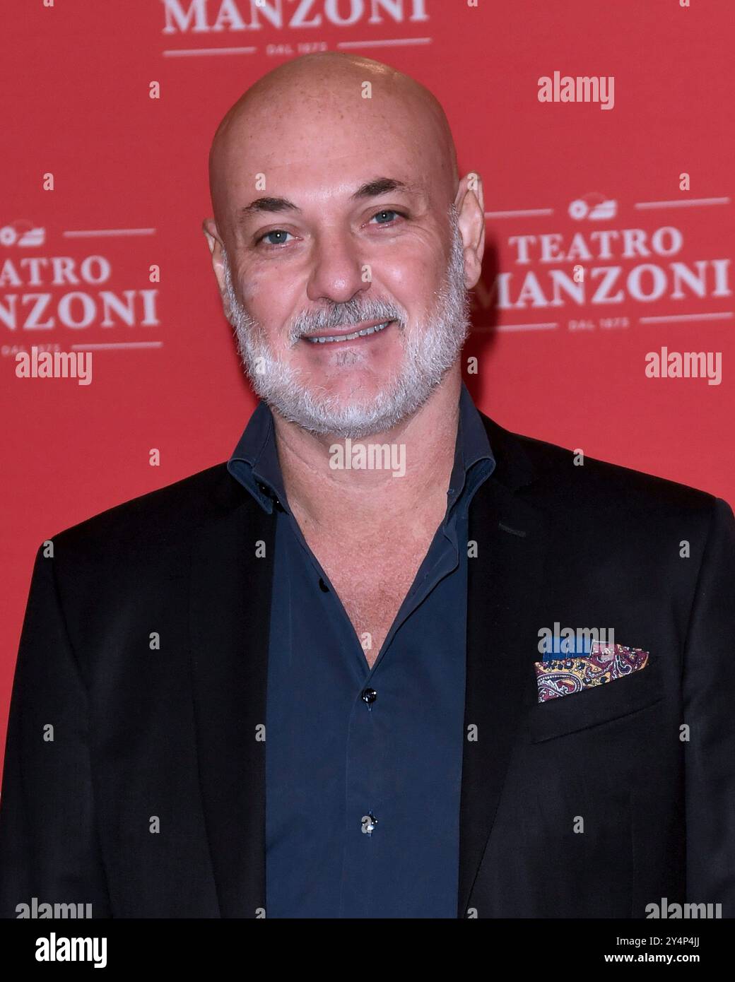 Milano, presentazione della stagione 2024/2025 del Teatro Manzoni - Tosca D'Aquino Foto Stock