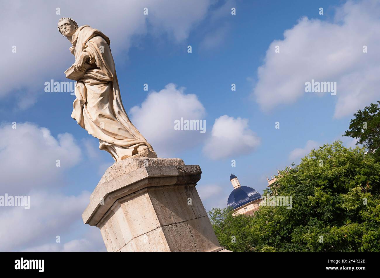 Spagna, Provincia di Valencia, Valencia, Cupola del Palazzo di San Pio V, Museo delle Belle Arti Foto Stock