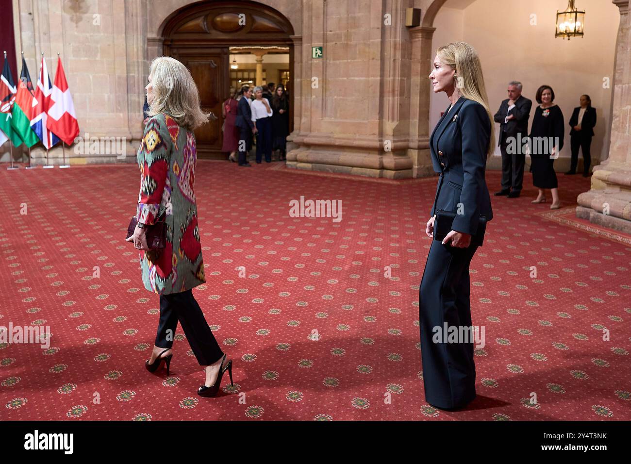 Esther Koplowitz, Esther Alcocer Koplowitz partecipa al concorso Audience with Princess of Asturias Awards 2023 al Reconquista Hotel il 20 ottobre 2023 a Oviedo, Spagna. Foto Stock