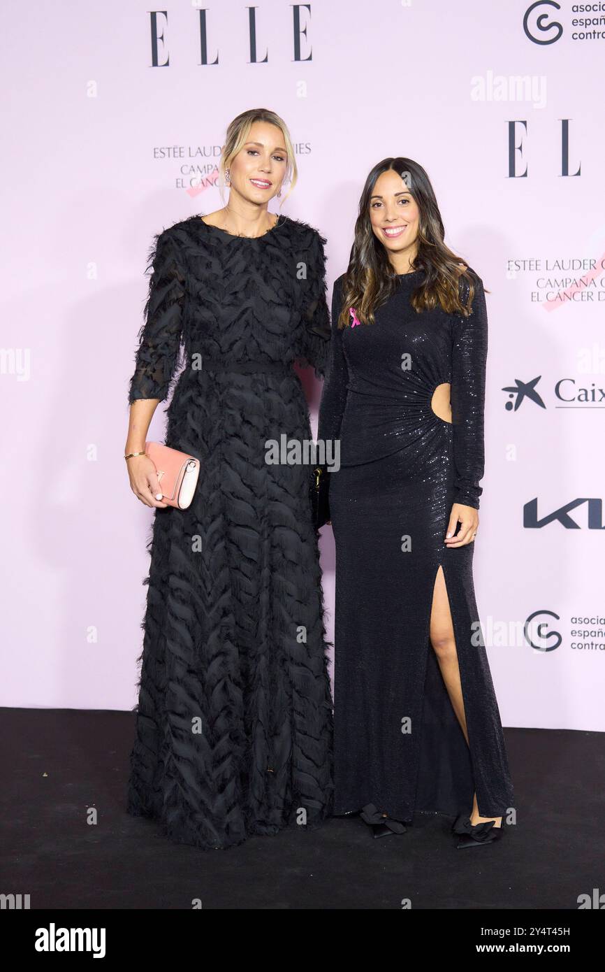 Maria Isabel Nadal partecipa alla cena di beneficenza "Cancer Ball" di Elle Magazine presso il Royal Theatre il 17 ottobre 2023 a Madrid, Spagna. Foto Stock