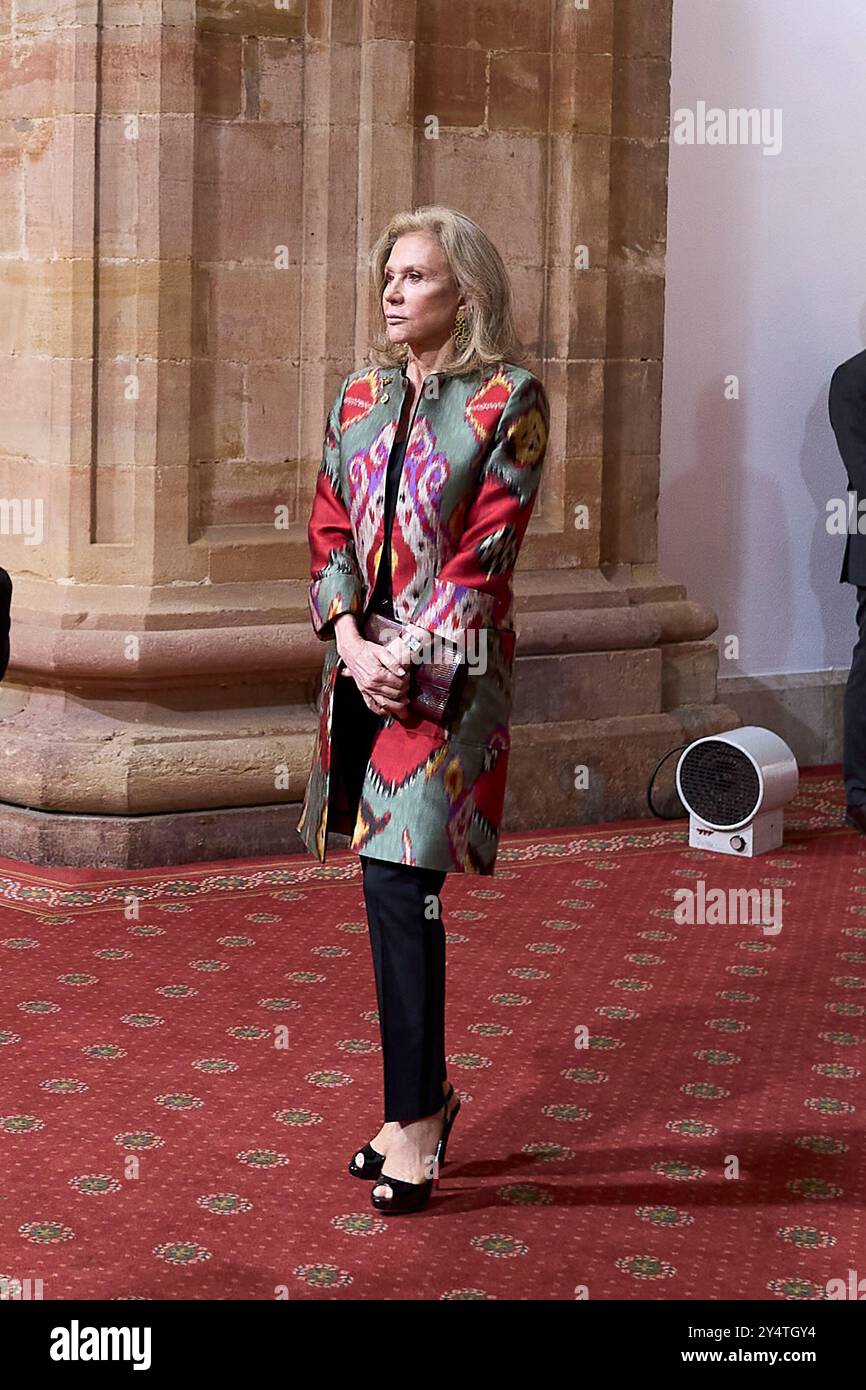 Esther Koplowitz, Esther Alcocer Koplowitz partecipa al concorso Audience with Princess of Asturias Awards 2023 al Reconquista Hotel il 20 ottobre 2023 a Oviedo, Spagna. Foto Stock