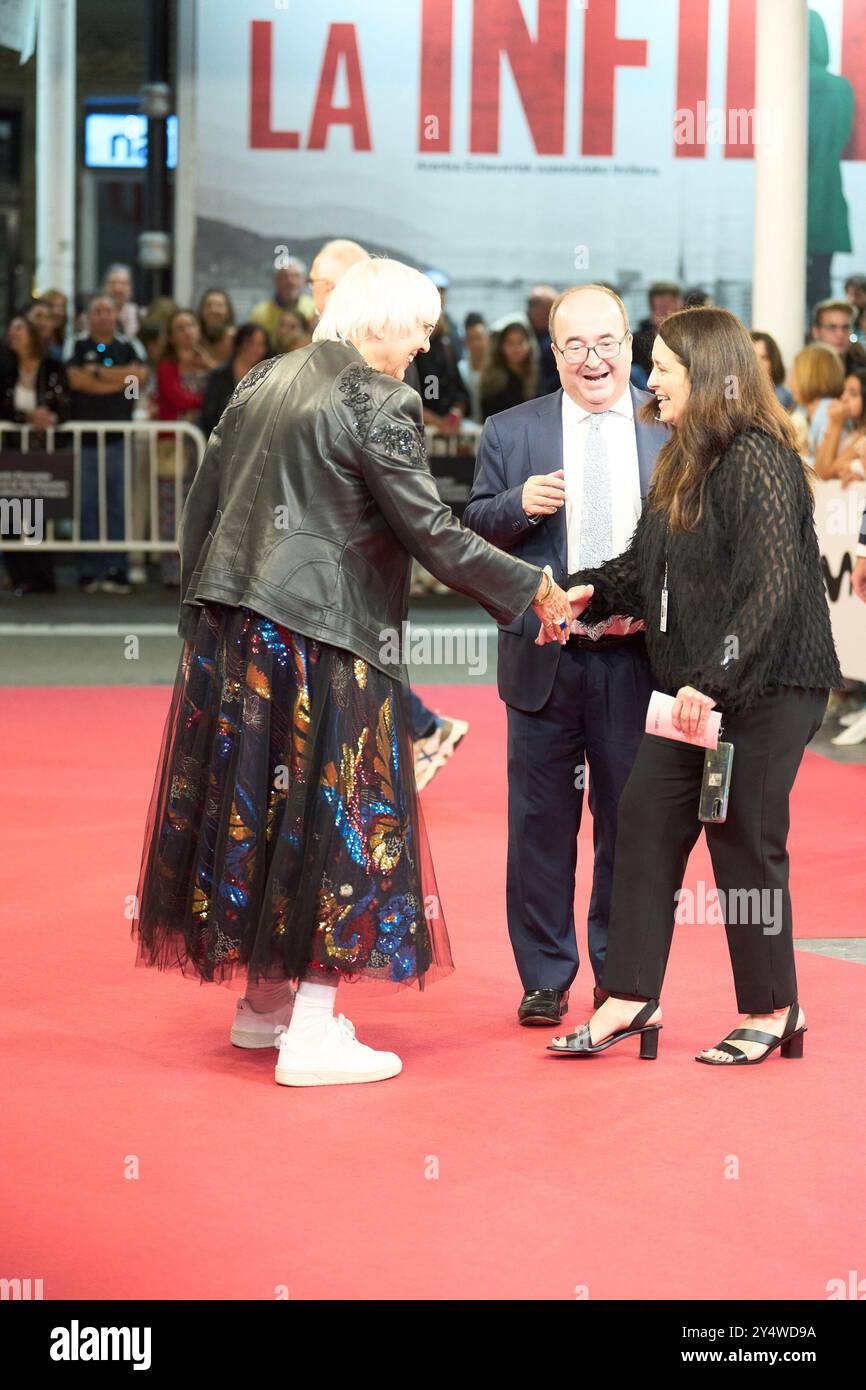 Miquel Iceta ha partecipato a "The shot the piano player" Red Carpet durante il 71° Festival Internazionale del Cinema di San Sebastian al Kursaal Theatre il 23 settembre 2023 a Donostia / San Sebastian, Spagna. Foto Stock