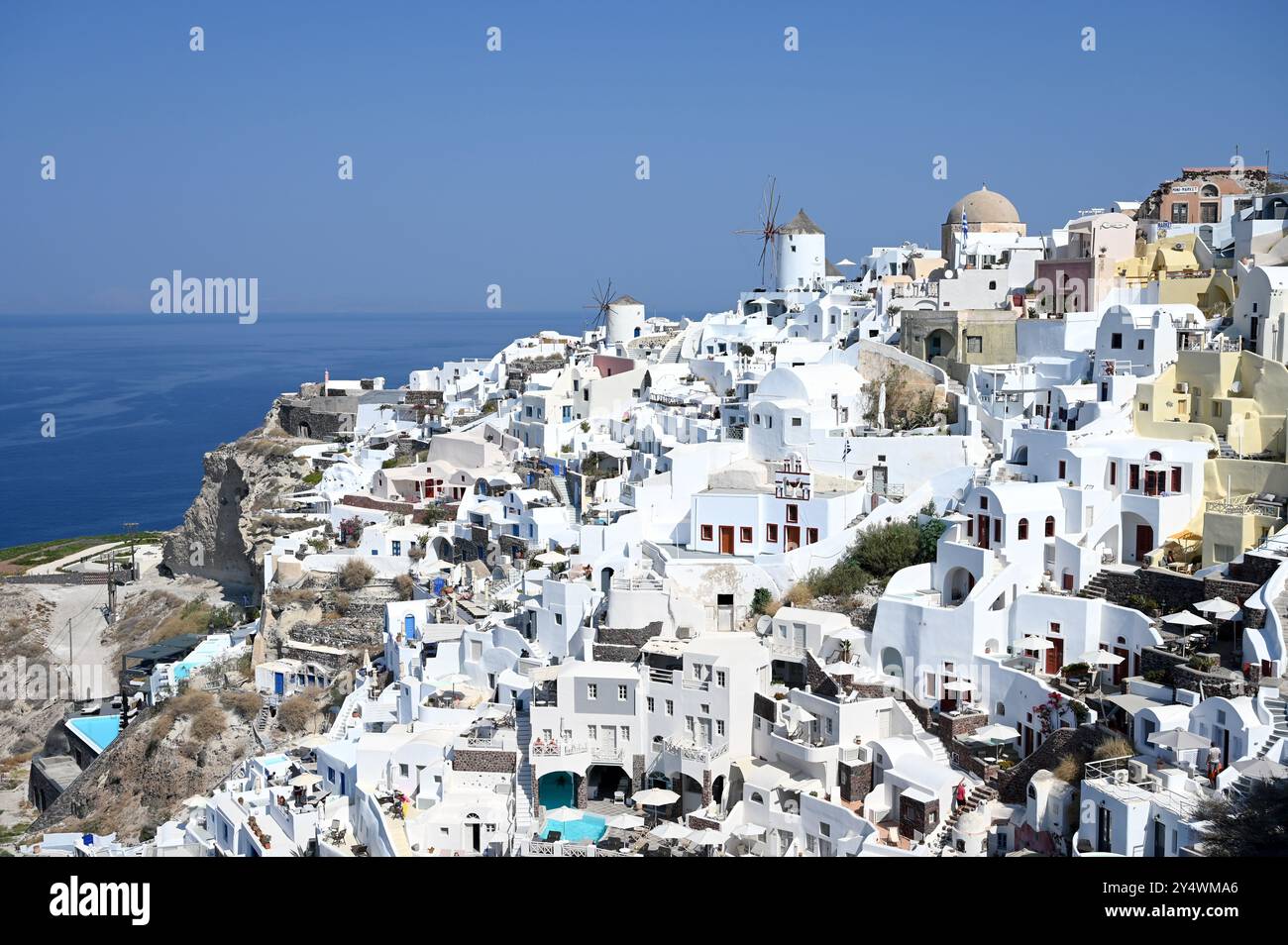 Santorini isola Grecia Foto Stock