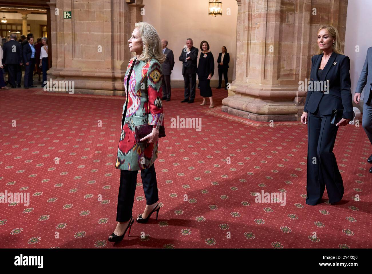 Esther Koplowitz, Esther Alcocer Koplowitz partecipa al concorso Audience with Princess of Asturias Awards 2023 al Reconquista Hotel il 20 ottobre 2023 a Oviedo, Spagna. Foto Stock