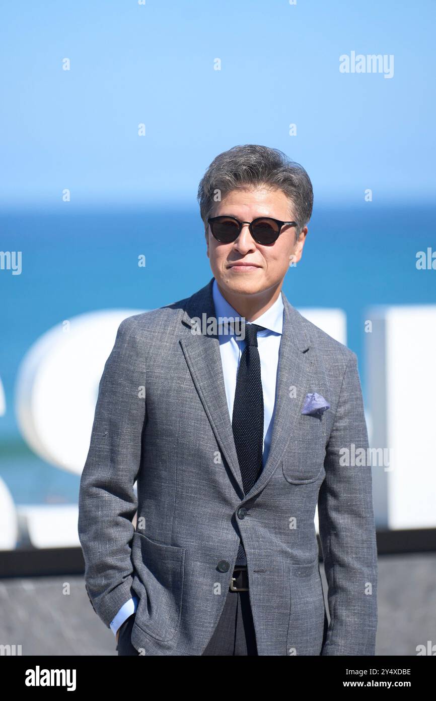 Kwon Hae-hyo ha partecipato a "Walk Up" Photocall durante il 70° Festival Internazionale del Cinema di San Sebastian al Palazzo Kursaal il 22 settembre 2022 a Donostia / San Sebastian, Spagna. Foto Stock