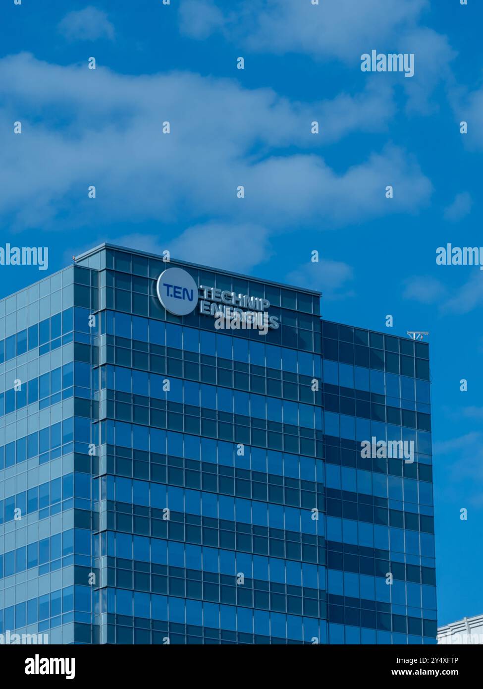 Sede aziendale Technip Energies North America a Houston, Texas, Stati Uniti. Foto Stock