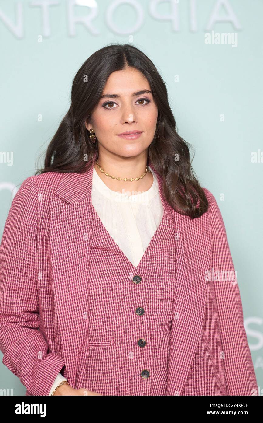 Maria Garcia de Jaime partecipa alla presentazione della Collezione Hoss-Intropia Autunno/Inverno 2022 presso la Fondazione Fernando de Castro il 5 ottobre 2022 a Madrid, Spagna. Foto Stock