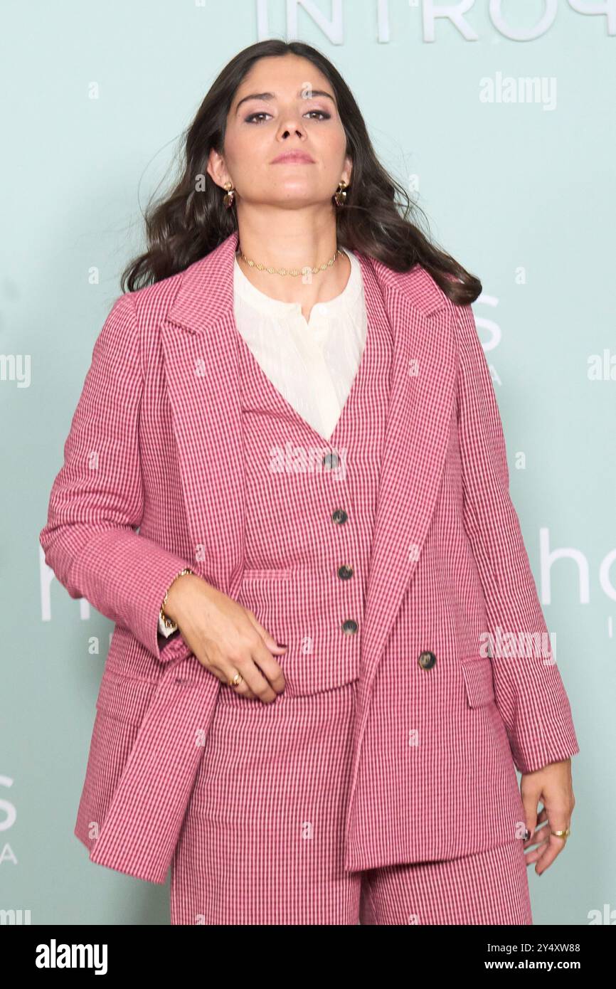 Maria Garcia de Jaime partecipa alla presentazione della Collezione Hoss-Intropia Autunno/Inverno 2022 presso la Fondazione Fernando de Castro il 5 ottobre 2022 a Madrid, Spagna. Foto Stock
