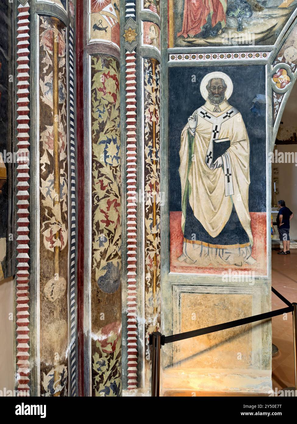 Galatina Puglia Italia. Chiesa romanica di Santa Caterina d'Alessandria. Foto Stock