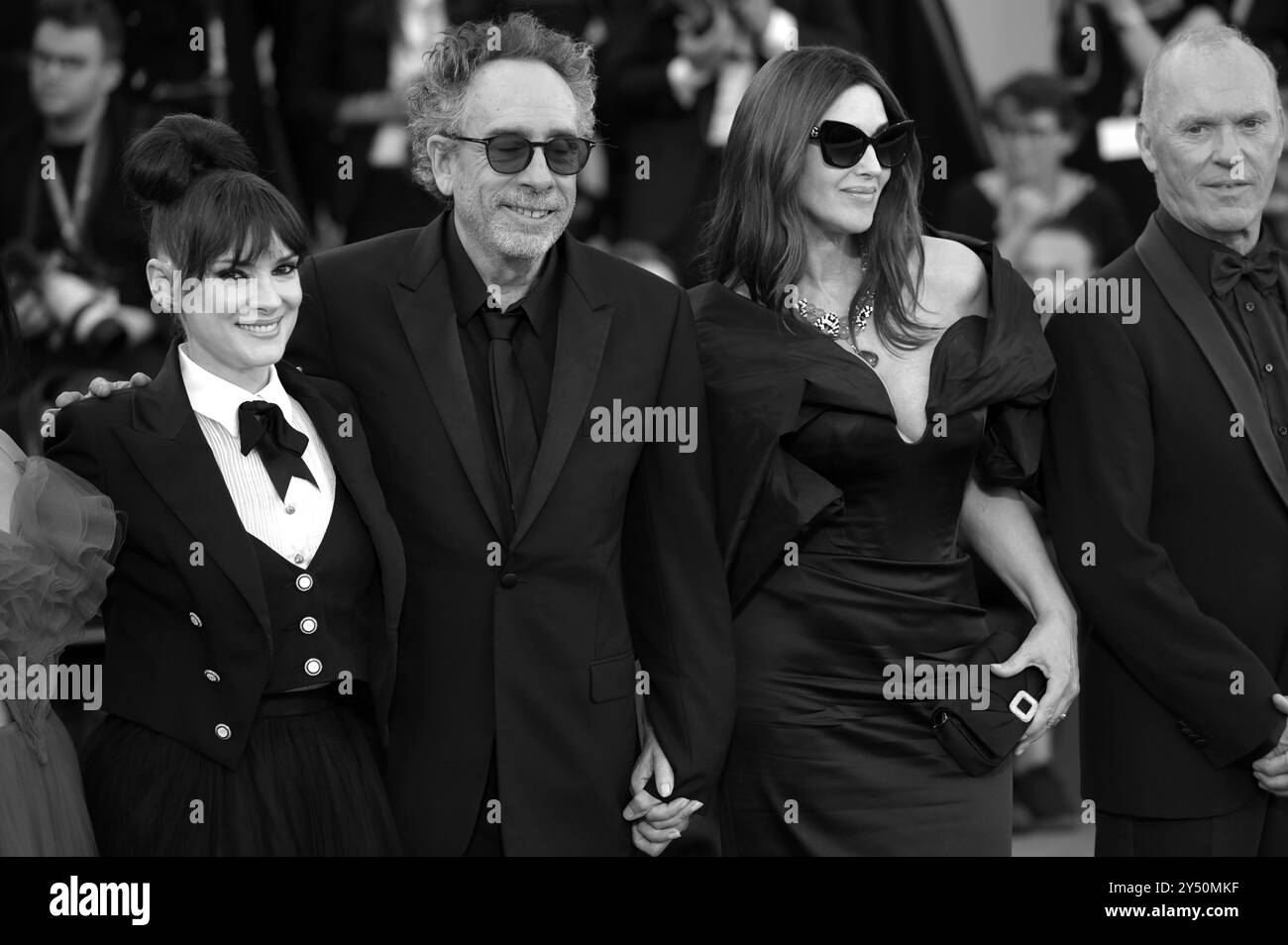 28 agosto, cerimonia di apertura di Venezia e Beetlejuice Beetlejuice Red Carpet della 81a Mostra del Cinema di Venezia 2024. FAMA © Fausto Marci Foto Stock