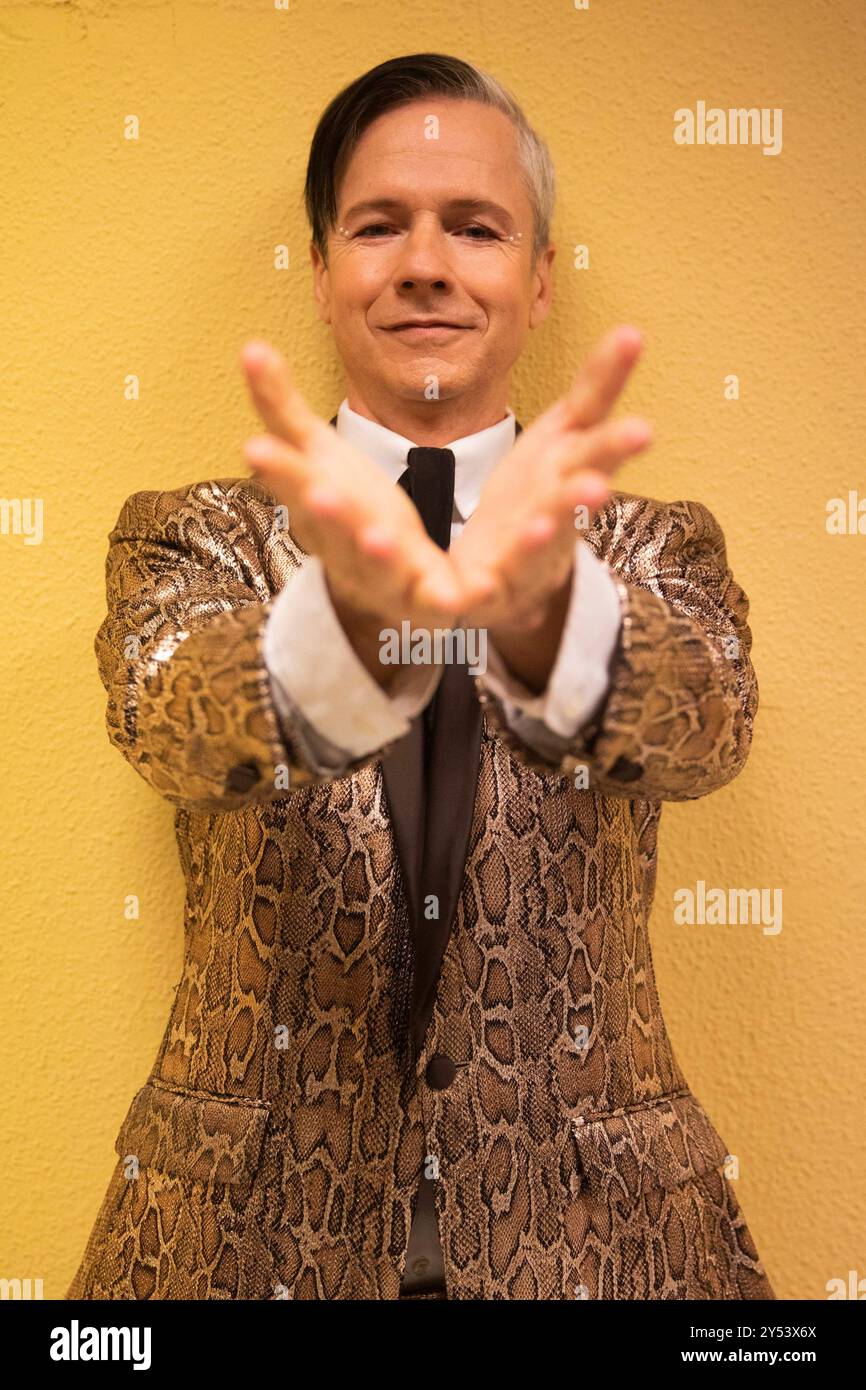 John Cameron Mitchell posa per una sessione fotografica al Malaga Film Festival 27 marzo 2022 a Malaga, Spagna. Foto Stock