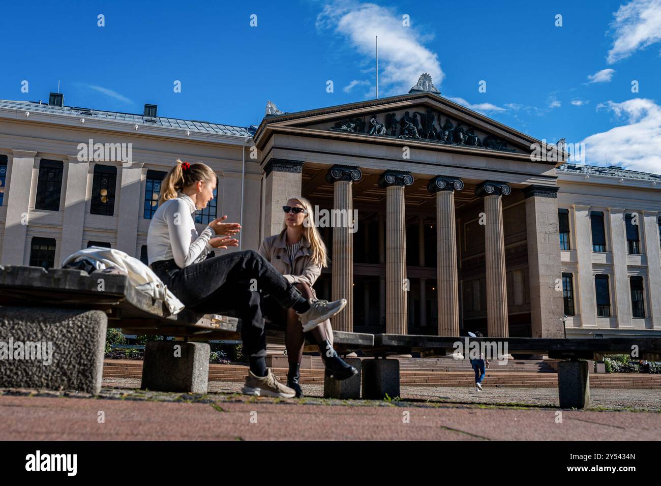 Oslo, Norvegia. 10 settembre 2024. Veduta dell'Istituto scandinavo di diritto marittimo di Oslo, Norvegia. Credito: SOPA Images Limited/Alamy Live News Foto Stock