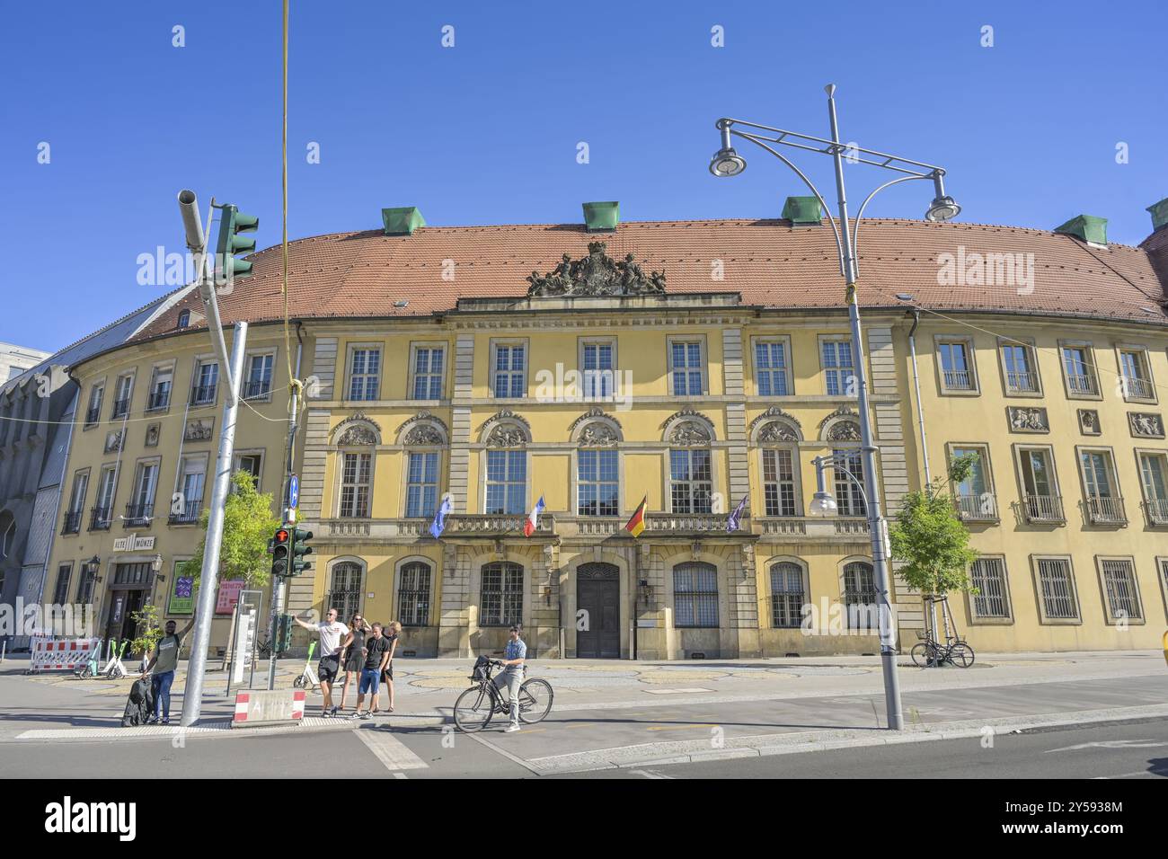 Old Mint, Organizzazione franco-tedesca della gioventù, Muehlendamm, Molkenmarkt, Mitte, Berlino, Germania, Europa Foto Stock