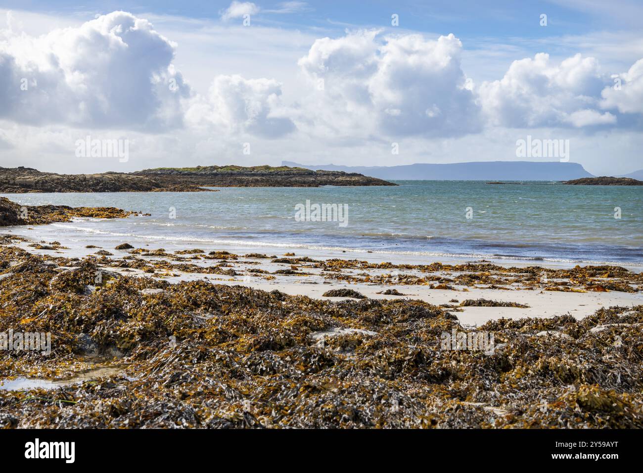 Arisaig Beach, Scozia, Regno Unito, Europa Foto Stock