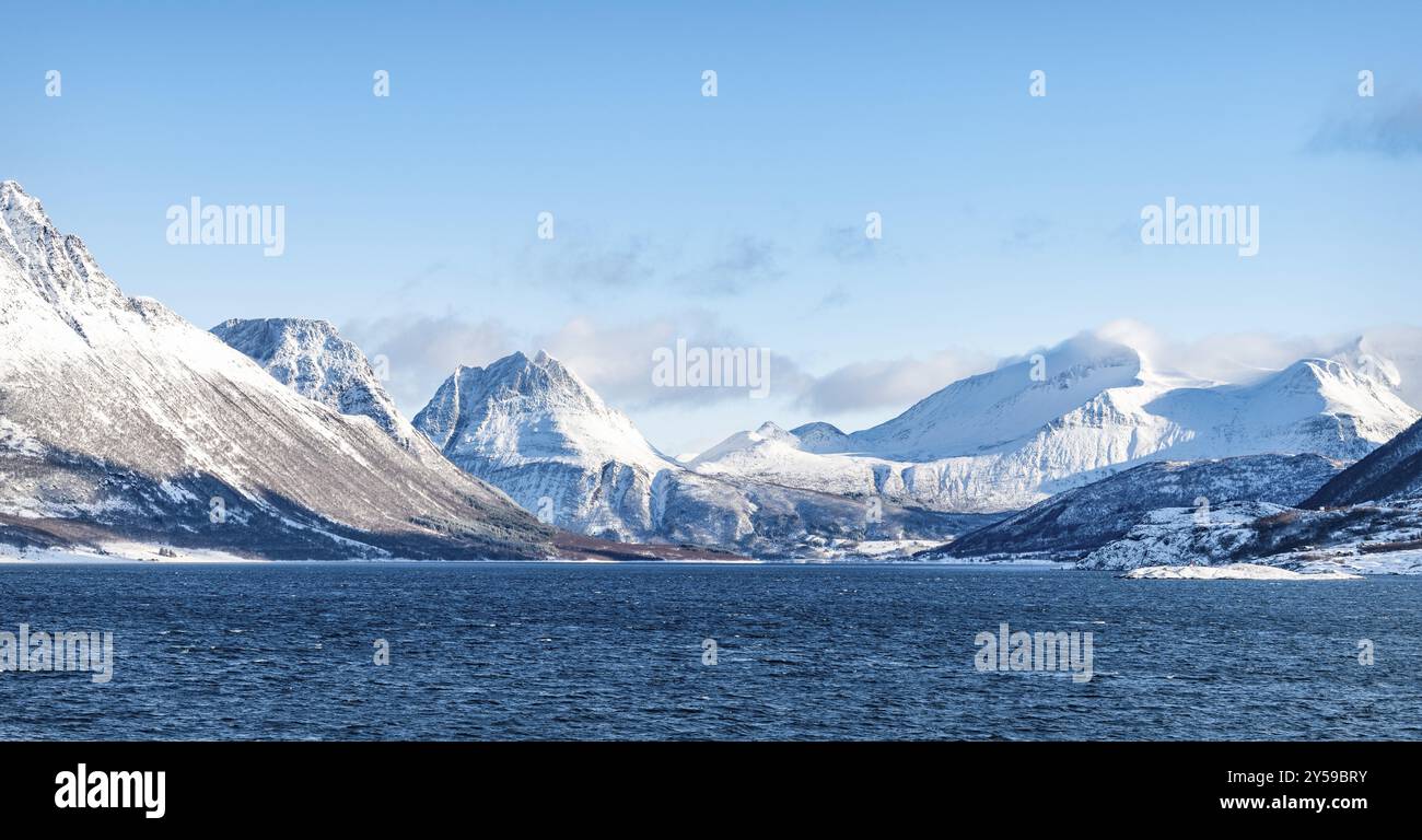 Inverno in Norvegia Foto Stock