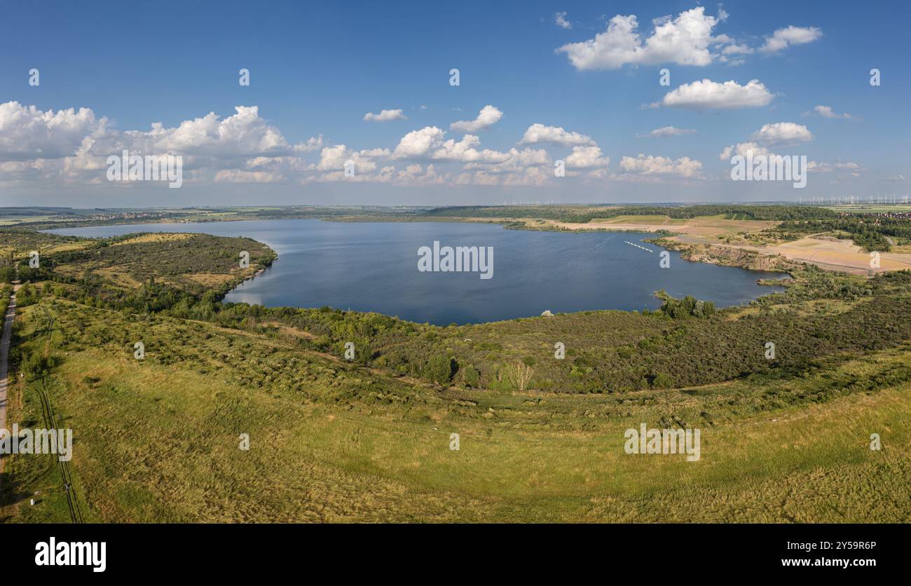 Area ricreativa Concordia vedi il quartiere Schadeleben Harz Foto Stock